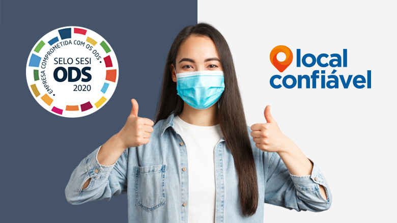 Startup Local Confiável recebe o Selo Sesi ODS 2020 - Local Confiável